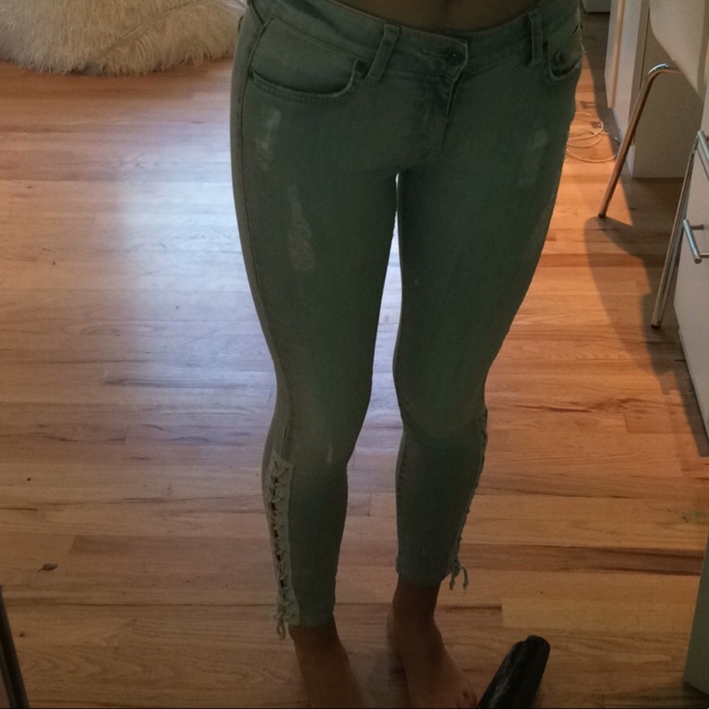 LF/CARMAR lace jeans - Picture 2 of 3